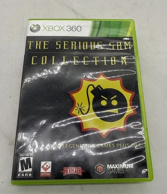 The Serious Sam Collection (Microsoft Xbox 360, 2013) Case & Disc Tested - Image 1 of 4