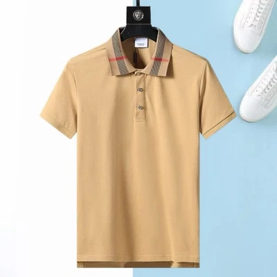 Nueva Camisa Burberry HOMBRE Blanco Algodón Mercerizado Talla M-3XL Foto 1 de 3