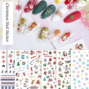 Manicuring Foils Nail Decoration New Year Decals Christmas Nail Art Stickers - Picture 1 of 12