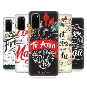 OFFICIAL FRIDA KAHLO TYPOGRAPHY GEL CASE FOR SAMSUNG PHONES 1 - Picture 1 of 17
