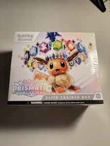 Pokémon Scarlet & Violet Prismatic Evolutions Elite Trainer Box ETB - New! - Picture 1 of 2