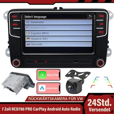 NONAME 7" RCD780 PRO Carplay Android Auto Radio RCD330 Für VW Tiguan Caddy Jetta - Bild 1 von 4