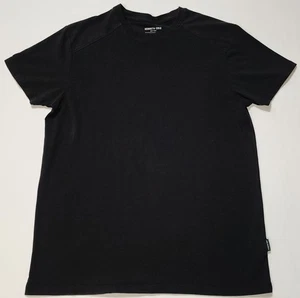 Kenneth Cole Active Tech T-Shirt Stretch Breathable Soft Cotton Black Men's M - Picture 1 of 8