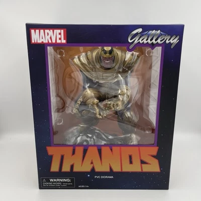 Marvel Gallery Diorama Thanos 9-Inch PVC Statue Diamond Select Toys - Image 1 of 4