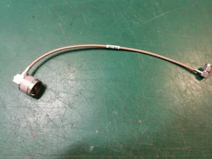 Suhner Male N Bulkhead To SMA Connector Male Cable 22cm - Imagen 1 de 5