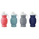 Soft Flasks Sport Drinking Water Bottle, 320ml Folding Water Bottles