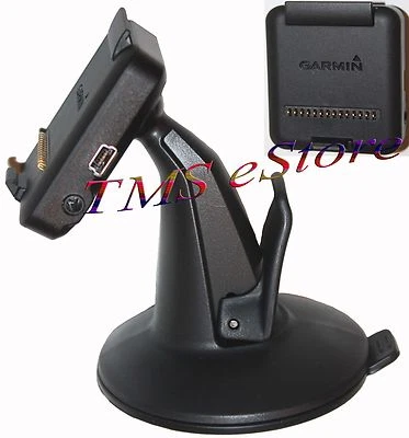 Genuine Garmin Dezl 770LM 770LMT 770LMTHD GPS Cradle Bracket w/Suction Cup Mount - Image 1 of 4
