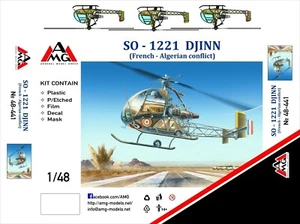Helicóptero AMG 48441 SO 1221 DJINN, 1/48 - Imagen 1 de 2