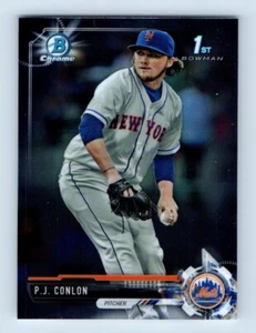 2017 Bowman Chrome Prospects P.J. Conlon New York Mets #BCP11 - Picture 1 of 2