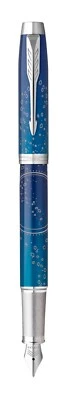 Parker IM Submerge Fountain Pen Blue Lacquer & Ct Fine Pt 2152859 New In Box Foto 1 de 2