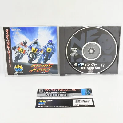 Neo Geo CD RIDING HERO Spine * 1263 nc - Image 1 of 4