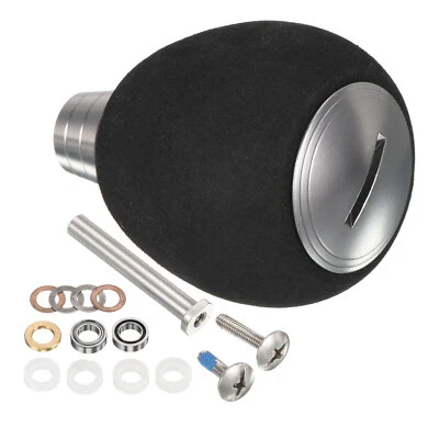 Manopola Manico Mulinello da Pesca EVA Mulinello da Pesca Manopola Elettrica Impugnatura Argento - Immagine 1 di 4