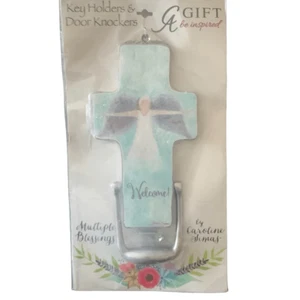 New Cathedral Arts Welcome Door Knocker by Caroline Simas Classic Style - Picture 1 of 7