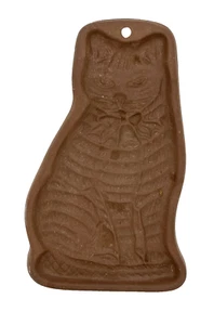 Molde para galletas de gres Hartstone Cat 1982 vintage - Imagen 1 de 5