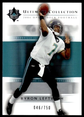 2004 Upper Deck Ultimate Collection Byron Leftwich /750 Jacksonville Jaguars #29 - Image 1 of 2