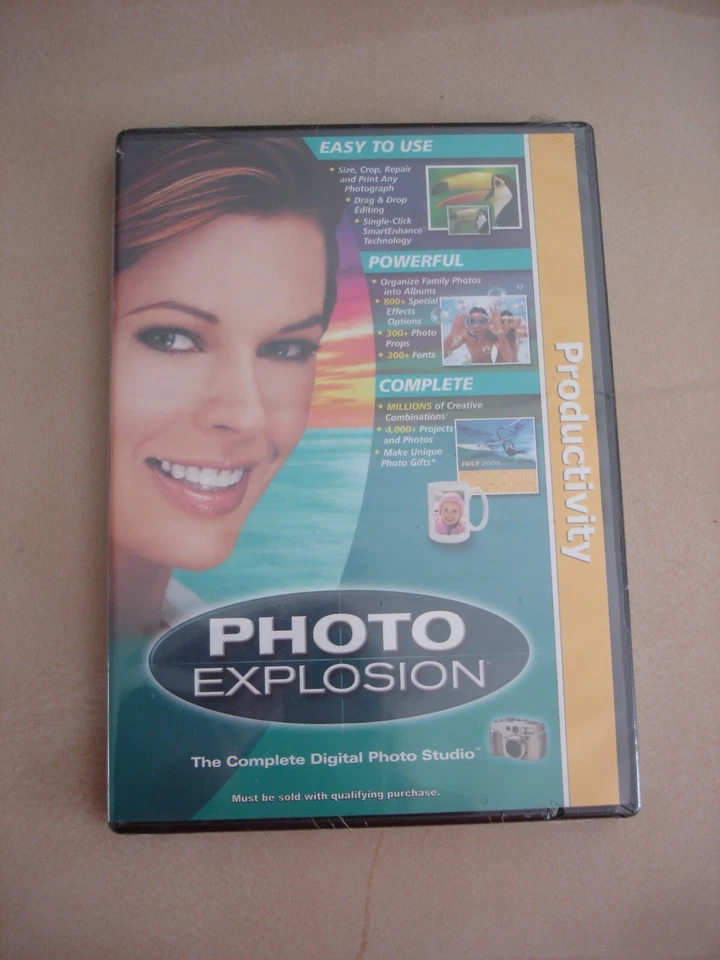 Photo Explosion The Complete Digital Photo Studio - For old Windows 2000, Me, XP - Image 1 of 2