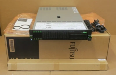 Fujitsu Primergy RX2540 M5 2x 8C Silver 4215 48GB RAM RTX8000 GPU 2U Server - Image 1 of 4
