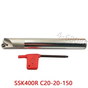 SSK 400R C20-20-150 45° centrado cortador fresado soporte herramienta APMT1604 - Imagen 1 de 8