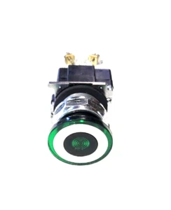Botón pulsador Eaton Cutler Hammer 10250T963C58-3X iluminado de emergencia verde - Imagen 1 de 6