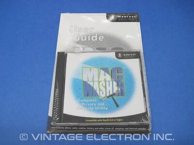 Apple Macintosh Webroot MACWASHER (Mac Washer) Software (MacOS 8.0 or higher) - Image 1 of 4