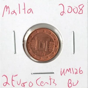 Moneda de Malta 2008 2 centavos KM126 - Imagen 1 de 2