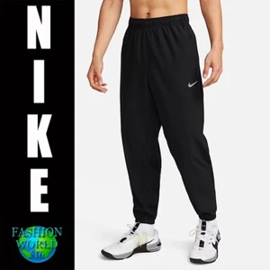 Nike Form Men's Dri-FIT Tapered Versatile Training Pants Size 2XL FB7497 Black - Picture 1 of 7