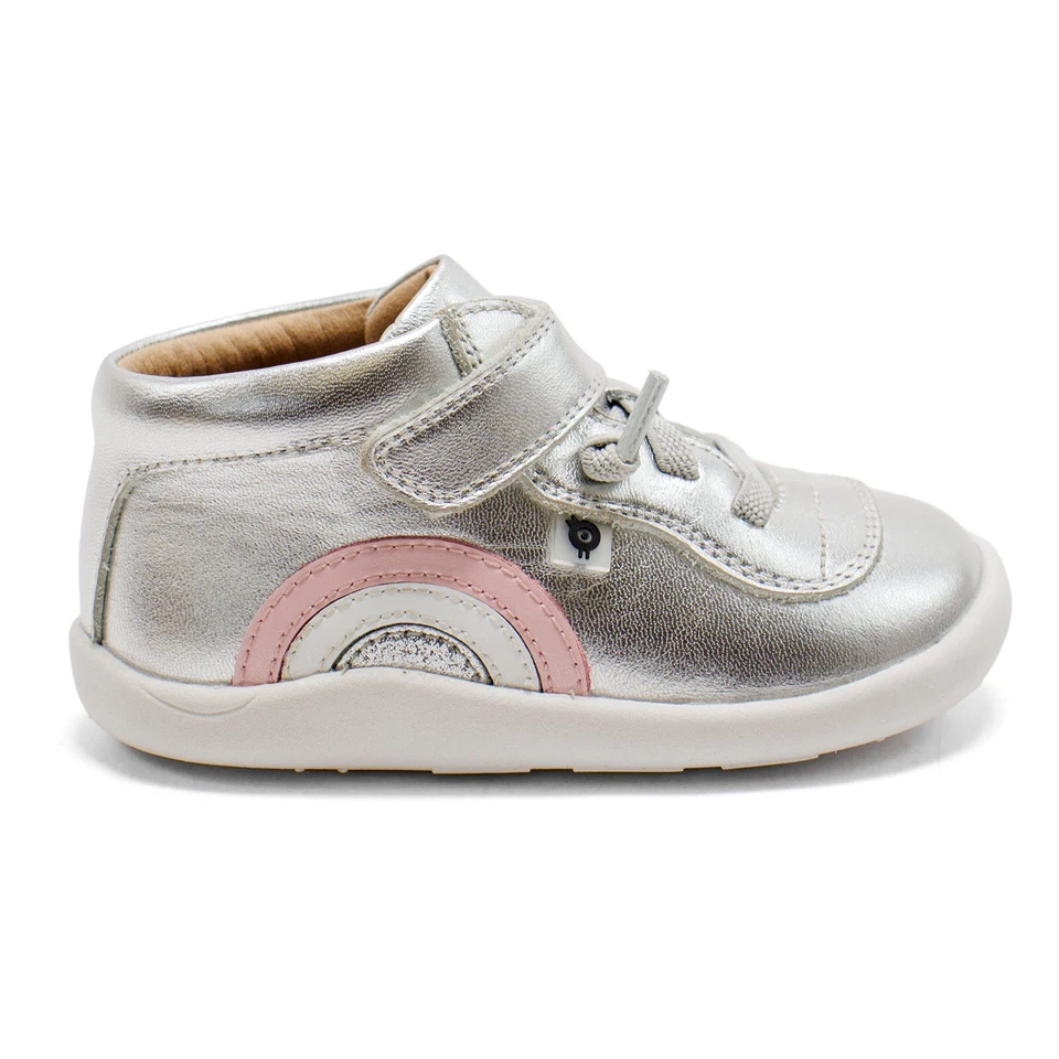 Baby Girl Old Soles Sun Bright Leather Mid Top Infant Shoes New - Image 1 of 1