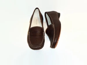 Nice! Sebago Dk. Brown Classic Leather Loafers, Sz. 5 - Picture 1 of 7
