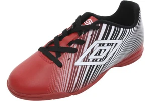 Umbro Men's Slice II Red/Black/White Indoor Soccer Sneakers Shoes - Picture 1 of 7