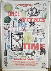 ONCE WITHIN A TIME ROLLED POSTER FILM ORIGINALE ONE SHEET GODFREY REGGIO (2023) - Foto 1 di 1