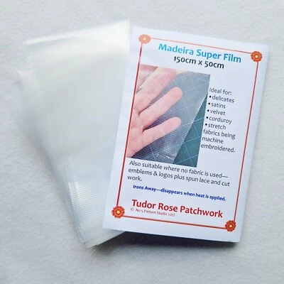 Madeira Super Film Iron Away Stabilizer Sewing Machine Stabiliser 150cm x 50cm - Image 1 of 3