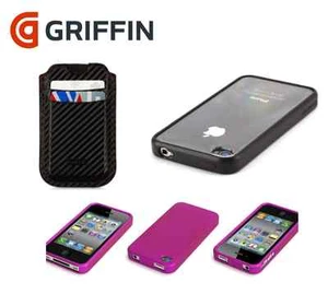 GENUINE GRIFFIN IPHONE 4 / 4S REVEAL CLEAR / POCKET POUCH / OUTFIT CASE COVER - Picture 1 of 5