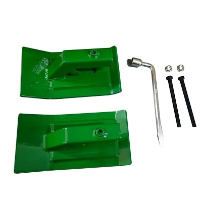 Heavy Duty 12" Steel Tractor Bucket Protector, Skid Edge Guard for Snow Removal - Image 1 of 4