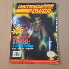 NINTENDO POWER Vol 34 March 1992 Legend Zelda w/ Poster + All inserts Magazine