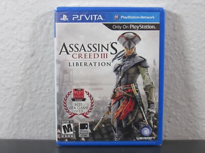 Assassin's Creed III: Liberation (Sony PlayStation Vita, 2012) TOTALMENTE NUEVO Foto 1 de 3