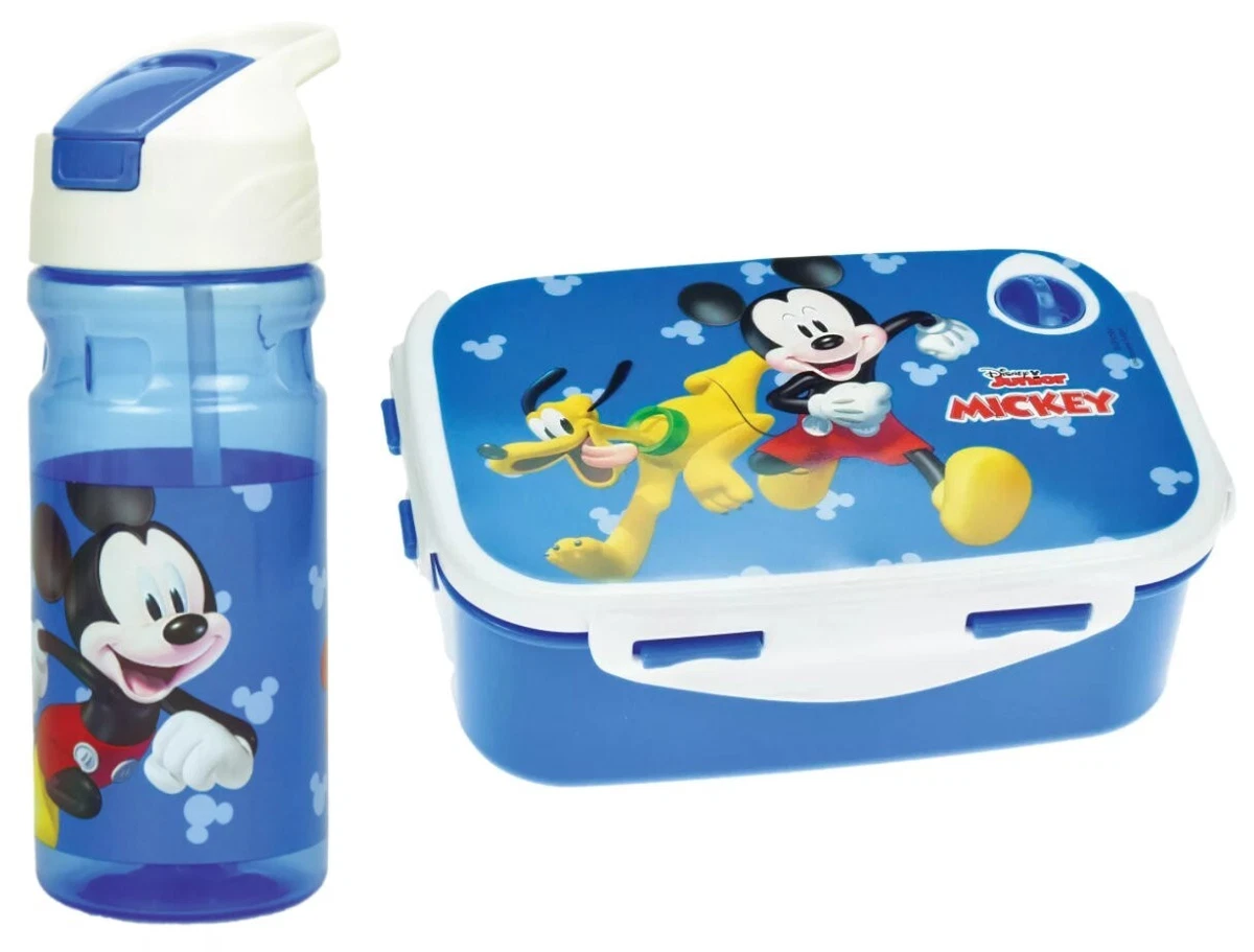 Mickey Mouse Trinkflasche Für Kids – 600 Ml, Aus Alu & Mit Sicherem Verschluss