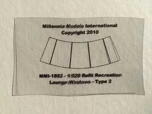 Star Trek Millennia Models MMI-1852 Refit Freizeit Lounge Fenster - Typ 2 - Bild 1 von 1