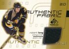 2001-02 SP Game Used AUTHENTIC FABRIC GOLD #RL ROBERT LANG - Pittsburgh Penguins