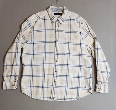 Nautica Shirt Men's XL Collared Plaid Long Sleeve Button Up  - Image 1 of 4