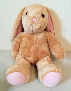Build A Bear Workshop Tan Pink Pawlette BUNNY RABBIT Stuffed Animal Plush 15" - Picture 1 of 5
