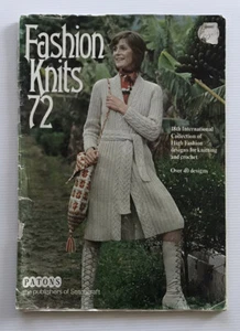Tejidos de moda 72 Patones - más de 40 diseños para tejer y ganchillo De colección Años 70 - Imagen 1 de 12