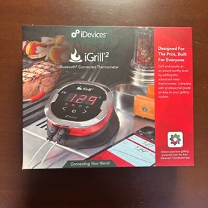 iDevices iGrill 2 Bluetooth Connected Thermometer New Open Box Grill Smoker - Picture 1 of 9