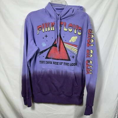Pink Floyd The Dark Side of the Moon Women's S Purple Hoodie 50th Anniversary - Image 1 of 4