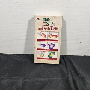 Vintage Brush Stroke Basics Donna Dewberry Teaches Painting Plaid FolkArt Stroke - Picture 1 of 14