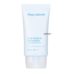 Ongredients Blue Tone Up Sun Lotion SPF50+ PA++++ 50ml (1.69oz) K-Beauty - Picture 1 of 2
