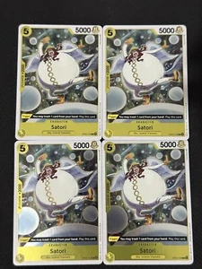 4x OP05-105 Satori Playset - One Piece Card Game - Awakening of the New Era M/NM - Picture 1 of 3