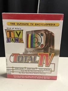 Vintage 1997 Nick at Nite's Total TV Ultimate Encyclopedia Windows CD-ROM Sealed - Picture 1 of 4