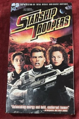 Starship Troopers VHS Video Tape Dian Meyers Denise Richards - Image 1 of 3