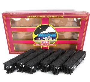 MTH 20-97057 Norfolk & Western 4-Bay Hopper mit Kohleladung 6 Wagen Set, Spur O - Bild 1 von 19