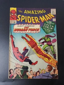 Amazing Spider-Man #17 Marvel 1964 VG-FN 2nd app of Green Goblin Torch Set Break - Picture 1 of 13